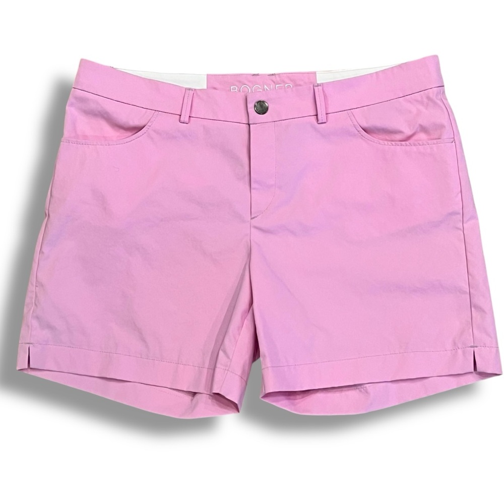 Bogner Kora-1 Golf Shorts Women's Size L (12) Cotton Blend Lilac Travel Golf